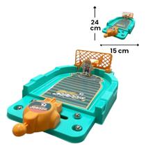 Mini Arena Futebol de Mesa com Goleiro Móvel Pênaltis