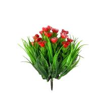 Mini Arranjo de Rosa Artificial Buque de Flores - Decoração