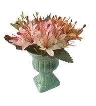 Mini Arranjo Flores Artificiais Diversas Fabricação Própria