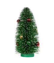 Mini arvore c/bolas natal 34cm verde