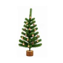 Mini Árvore de Natal 60cm com 65 Galhos e 12 Estrelas 4cm Mini Árvore de Natal 60cm com 65 Galhos e 12 Estrelas 4cm
