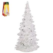 Mini Arvore de Natal Acrílica Com Led 21,5cm - ZEIN Mini Arvore de Natal Acrílica Com Led 21,5cm - ZEIN
