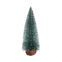 Mini Árvore De Natal Artificial Com Simulação De Neve, Ornamento Decorativo De Mesa, Presente
