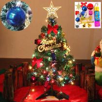 Mini Árvore de Natal Artificial Ruizedidi 60cm com Luzes LED