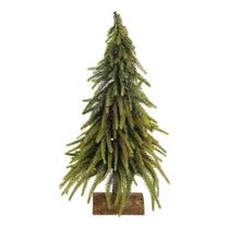 MINi ARVORE DE NATAL BASE MADEIRA VRD 41cm