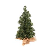 Mini Árvore De Natal De 20/30CM Com Base De Burlap, Árvore De Natal Fofa Para Mesa, Decorações De
