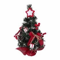 Mini Árvore De Natal Decorada Juta 40Cm - RIO MASTER