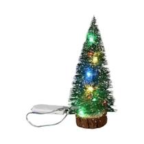 Mini Árvore De Natal LED Artificial Com Decorações De Neve E Gelo Para Mesa De Festival 4 Tamanhos Mini Árvore De Natal LED Artificial Com Decorações De Neve E Gelo Para Mesa De Festival 4 Tamanhos
