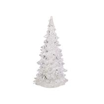 Mini Arvore De Natal Led De Mesa Acrílico Enfeite 12cm X 6cm - Art Christmas