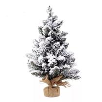 Mini Árvore de Natal Nevada 55 Galhos 55 cm Pinheiro Luxo - Bl