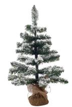Mini Árvore De Natal Nevada Polo Norte 55 CM Luxo Decoração De Mesa