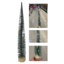 Mini Arvore de Natal Pinheiro Nevada Decoração 40cm LED