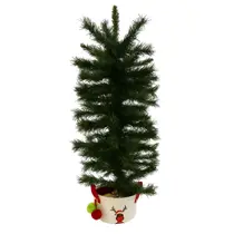 Mini Arvore Natalina De Mesa Verde 90cm