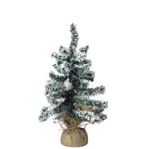 Mini arvore natalina nevada 30cm - christmas & co - 37 galhos