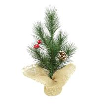 Mini arvore natalina vail decorada 30cm - christmas & co - 6 galho Mini arvore natalina vail decorada 30cm - christmas & co - 6 galho