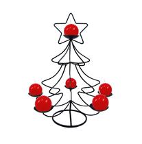 Mini Árvore Para Mesa Vela Vermelha Decoração Natal Mini Árvore Para Mesa Vela Vermelha Decoração Natal