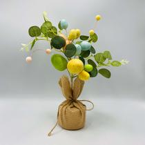 Mini Árvore Páscoa - Colorida 35cm Mini Árvore Páscoa - Colorida 35cm