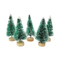 Mini Árvores De Natal Decorativas: Enfeites De Neve De Inverno Em Resina Para Decoração De Paisagens Mini Árvores De Natal Decorativas: Enfeites De Neve De Inverno Em Resina Para Decoração De Paisagens