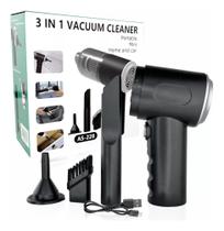 Mini Aspirador As-228 Portatil Potente P/ Casa Carro 3 Em 1 Mini Aspirador As-228 Portatil Potente P/ Casa Carro 3 Em 1