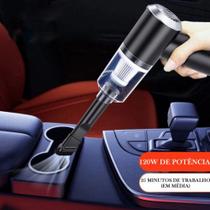 Mini Aspirador De Pó 3 em 1 a Vacuo Usb Portátil Recarregavel