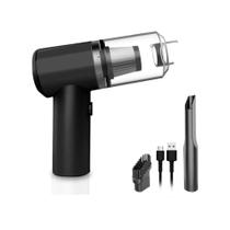 Mini Aspirador De Po Portatil Remove Pó Sem Fio Com Bateria 120w Carro Casa Mini Aspirador De Po Portatil Remove Pó Sem Fio Com Bateria 120w Carro Casa