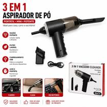 Mini aspirador de po portatil sem fio carro e casa 3 em 1 recarregavel Mini aspirador de po portatil sem fio carro e casa 3 em 1 recarregavel