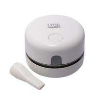 Mini Aspirador Lyor De Pó Recde Plástico Automático Branco - Lyor Casa Limpa