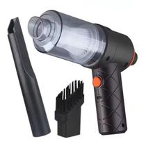 Mini Aspirador Pó Portátil 2 em 1 Casa Carro Escritório