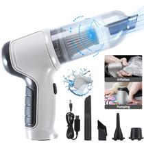 Mini Aspirador Portátil 3 Em 1 Ideal Para Automóveis