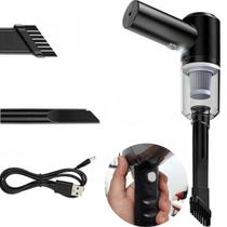 Mini Aspirador Portátil 3 Em 1 Potente Recarregável