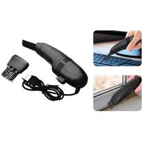 Mini Aspirador Portatil Usb Teclado Pc Gamer E Carro COR:PRETO