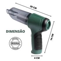 Mini Aspirador Soprador De Pó 2 em1 Usb Portátil Recarregável