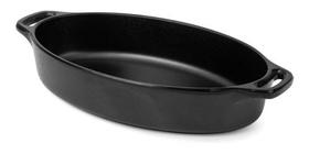 Mini Assadeira Oval 20x10,8 Cm Melamina 100% Profissional Bl