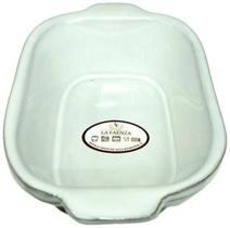 Mini Assadeira Refratária Porcelana Branco 250Ml La Faenza