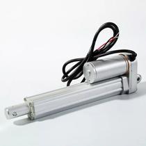 Mini Atuador Linear 200mm - Pistão Elétrico Ip65 - 12v