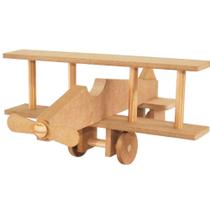 Mini Avião Aviãozinho Brinquedo Madeira Artesanal Festa decorativo Mini Avião Aviãozinho Brinquedo Madeira Artesanal Festa decorativo