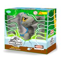 Mini Baby Dino Jurassic World Blue Cinza 1478 - Pupee Mini Baby Dino Jurassic World Blue Cinza 1478 - Pupee