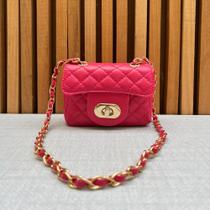Mini bag bolsa feminina luxo transversal diva influencer - MANU SHOES