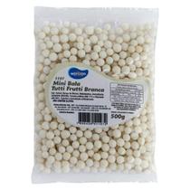 Mini Bala Confeito Horizon Branca - 500gr