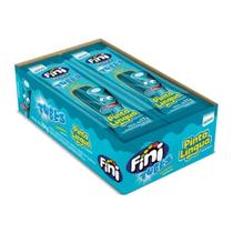 Mini Bala de Gelatina Tubes Framboesa Pinta Lingua 17g c/12 - Fini Mini Bala de Gelatina Tubes Framboesa Pinta Lingua 17g c/12 - Fini