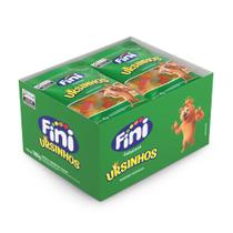 Mini Bala de Gelatina Ursinhos Sabores Sortidos 15g 12 Unidades Fini Mini Bala de Gelatina Ursinhos Sabores Sortidos 15g 12 Unidades Fini