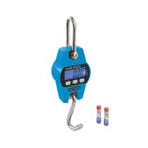 Mini balança digital agrozootec suspença em metal com capacidade máxima de 200kg