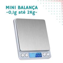 Mini Balança Digital -alta Precisão - D 0,1g Até 2kg/cozinha
