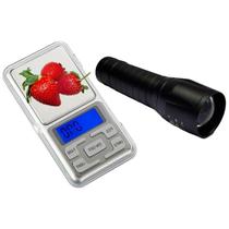 Mini Balança Digital Bolso Alta Precisão 500G Ouro Joia Mini