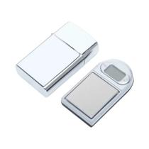 Mini Balança Digital De Bolso De Precisão 200g Para Joias, Cozinha De Diamante Pesando 0,01g