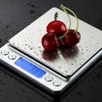 Mini Balança Digital De Cozinha 0,1g Até 2000g Portátil Alimentos Pesa Precisa Capacidade Medição Exata