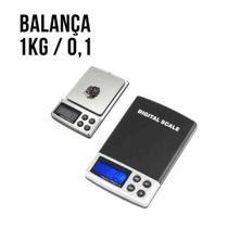 MINI BALANÇA DIGITAL SCALE 1 Kg / 0.1g PRECISÃO
