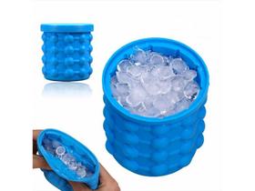 Mini Balde Forma De Gelo Silicone Ice Cube Maker Genie