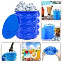 Mini Balde Forma De Gelo Silicone Versátil para Geladeira Compacto Multiuso 120 Cubos Térmico