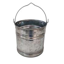 Mini Balde Galvanizado 3 Litros Nº 05 Decoração e Organização com Durabilidade - SF259 Mini Balde Galvanizado 3 Litros Nº 05 Decoração e Organização com Durabilidade - SF259